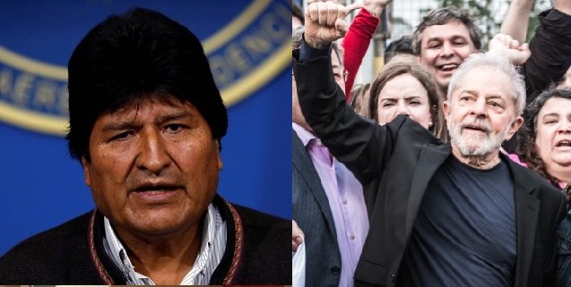 Evo Morales e Lula